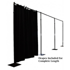 9M Straight Drape Suspension System with 