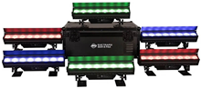 Outdoor IP65 ElectraPix Bar 8 Pack with Flight Case