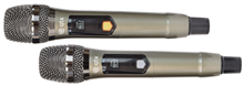 Dual UHF Handheld Microphone System 