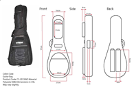3/4 Size Classical Padded Gig Bag by%2 