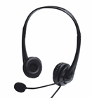 USB Multimedia Headset with Boom Microph 