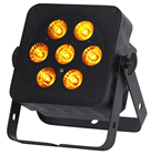 Slimline RGBA LED Parcan 7x 5 Watt 