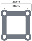 Global Truss F34 Quatro 50mm Trussing  