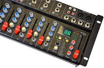 Rack Mountable 9 Channel Mixer with DS 