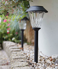 LED Solar Garden Post Light - Pack o 