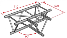 Contestage Trio290 50mm Truss 3 Way Ho 