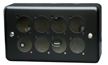 Double Gang Plate and Box for D Seri 