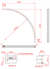 Doughty Curved Studio Rail 80 - Choice 