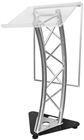 Truss Lectern with Acrylic Top and Fro 