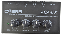 4 Channel Headphone Monitor by Cobra 
