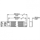 19 Inch Rack Security Panels 