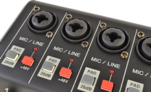 Compact 4 Channel Mixer 
