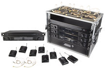 10 Way Wireless Microphone Set with Be 