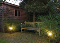 Upright LED Garden Post Light 12V 