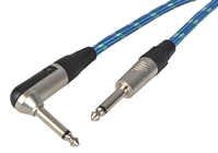 Guitar Lead 6M Braided Straight to Rig 