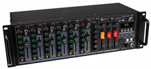 Rack Mount Mixer with Media Player,  