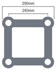 Global Truss F34 PL 144 Degree Corner% 