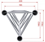 Contestage Deco22 Aluminium 35mm Triangle% 