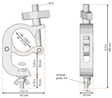 Self Locking Truss Clamp 48-51mm 250Kg%2 