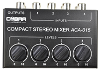 4 Channel Mono Line Mixer by Cobra 