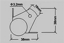 Ball Corner Zinc Plated Steel Finish C 