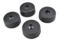 Rubber Foot With Screws 4 Pack 