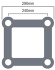 Global Truss F34 PL 85 Degree Corner%2 