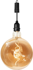 Battery Powered Pendulum Hanging Light w 