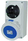 32A 230V 2P+E IP67 Switched Interlock Socket