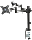 Dual Monitor Desktop Mount with Extensio 