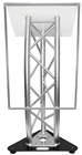 Truss Lectern with Acrylic Top and Fro 