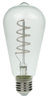 Funky Spiral Filament LED Lamp 4W E27% 