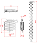 Lightweight Pantograph 3 Spring - Choice 