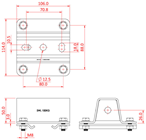 Doughty Studio Rail 80 Suspension Bracke 