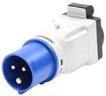 16A 230V 2P E Plug to 13A Socket Ada 