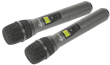 Dual UHF Handheld Microphone System 