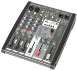 Audio Mixer 4 channels with Bluetooth, 
