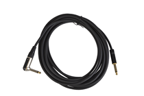 Guitar Lead 6.3mm Angled Jack to 6.3mm 