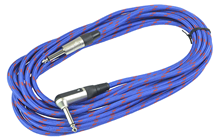 Guitar Lead 6m Braided Straight 6.35mm%2 