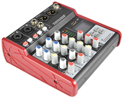 4 Channel Compact Mixer with USB &%2 