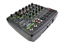 6 Channel Mixer with Bluetooth, USB  