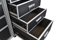 8 Drawer Flightcase Two Sections by Co 
