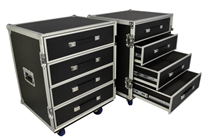 ''ROADIE'' FLIGHTCASE WITH 4 DRAWE 