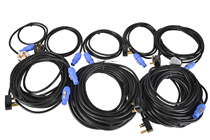 Powercon to 13A UK Mains Plug Lead w 