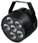 MicroPar Quad LED Par Can with 6 x%2 