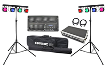 Stage Lighting Kit - 8 Pre Wired LED 
