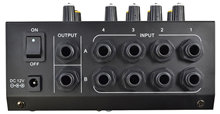 8 Channel Line and Microphone Mixer by 