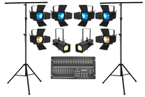 Professional Stage Light Set with LED  