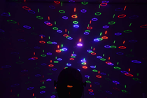 3D Animation Laser with LED Par Lights 