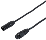 3 Pin XLR to XLR IP Rated DMX Lead 